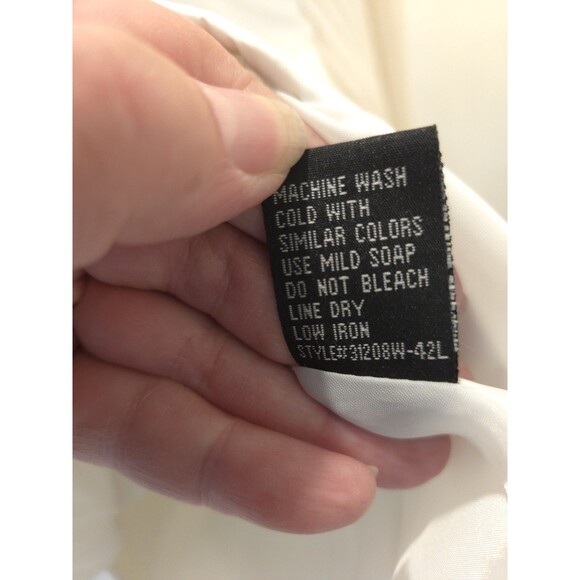 Dollhouse White Quilted M Jacket Ribbed Knit Sleeves Belted Hybrid Belted - Picture 10 of 11